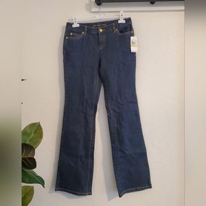 NWT, Michael Kors designer blue jeans, size 4, women's
